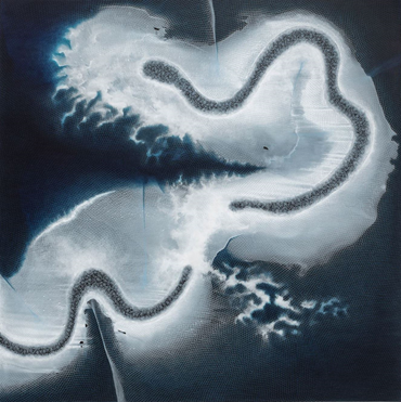 Mixed media, Shirazeh Houshiary, Entanglements, 2025, 82008