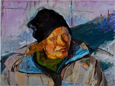 Painting, Amirhossein Akhavan, Portrait of Barbara Piot, 2010, 9003