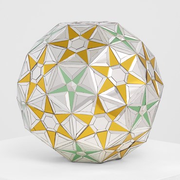 Mixed media, Monir Shahroudy Farmanfarmaian, Mirror Ball, 2014, 81173