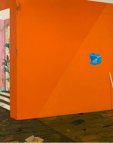 Painting, Azadeh Nia, Floater, 2020, 75281