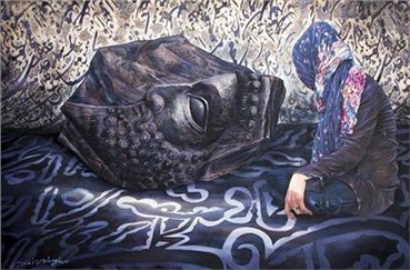 Painting, Nasser Palangi, Iran Today, 2012, 13873