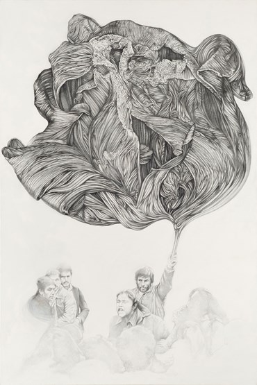 Drawing, Mojgun Bakhtiari, Untitled, 2020, 42259