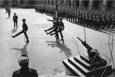 Photography, Abbas Attar, Military Parade of Tenth Anniversary of Coup of General Pinochet, Santiago, Chile, 1983, 20002