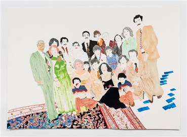 Painting, Elham Rokni, The Wedding Guests, 2015, 25125