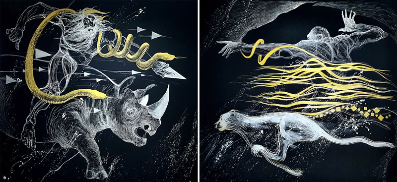 Ali Nedaei, The Battle of Fereydoun and Zahhak, 2017
