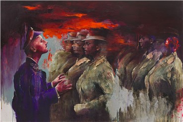 Painting, Amirhossein Zanjani, The Secret of Victory, 2017, 18101