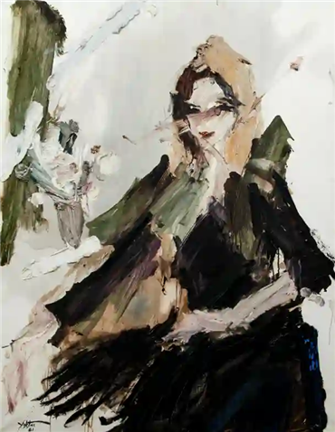 Painting, Manoucher Yektai, Pat 3, 1961, 27749