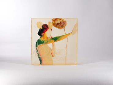 Mixed media, Farzaneh Ghadyanloo, Holding onto the Void, 2024, 79280