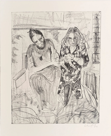 , Chantal Joffe, The Front Garden (My dearest dust), 2025, 82080