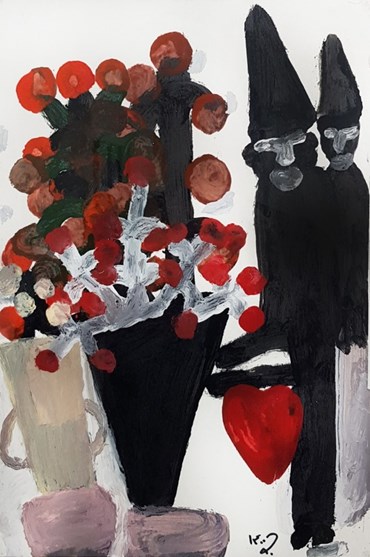 Painting, Jamshid Aminfar, Untitled, 2022, 57984