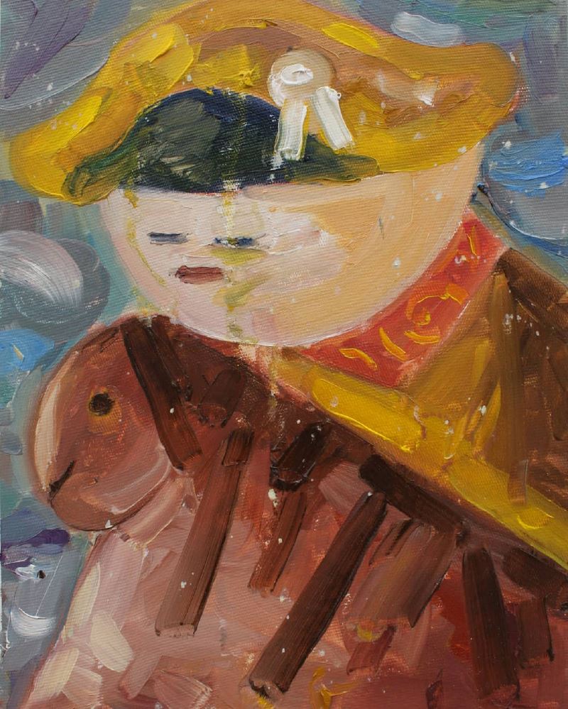Amir Khojasteh, The Man with a Horse, 2018