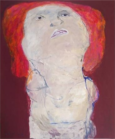 Painting, Raana Farnoud, Woman with Red Hair, 2013, 5566