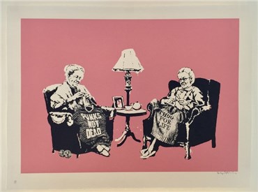 , Banksy, Grannies, 2006, 22714