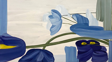 , Moje Assefjah, Blue Blossoms, 2021, 65001