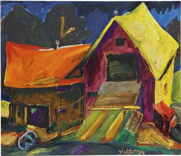 Painting, Manoucher Yektai, Farm in Woodstock, 1956, 19092