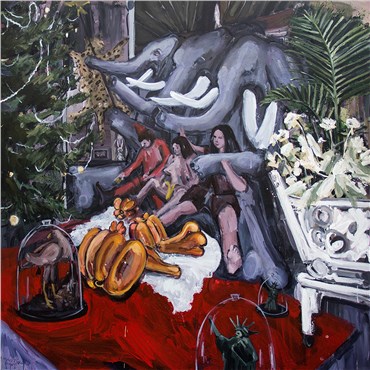 Painting, Ramtin Zad, Elephant, , 21883