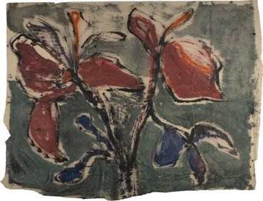 Painting, Ofogh Hosseini, Flowers, 2022, 82445