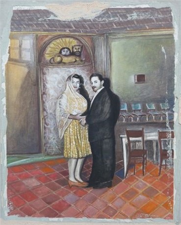 Painting, Ghasem Hajizadeh, Untitled, 1989, 6119