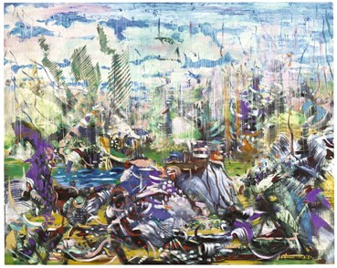 Painting, Ali Banisadr, Meanwhile, 2012, 7727