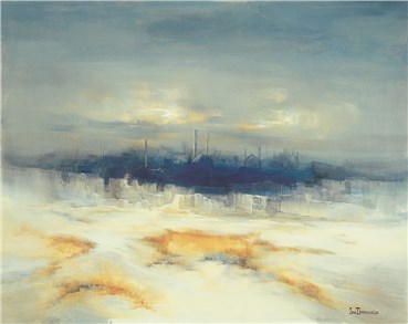 Painting, Iran Darroudi, Sun Night, 1985, 21931