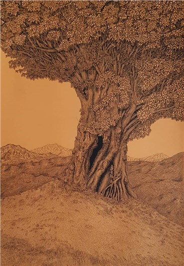 Painting, Arezoo Shahdadi, Growing Roots, , 37920