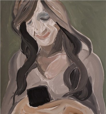 Painting, Rokni Haerizadeh, Playing Music 3, 2017, 19835
