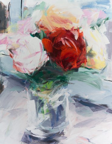 Painting, Alireza Varzandeh, Fensterbank (Buch) , 2025, 79745