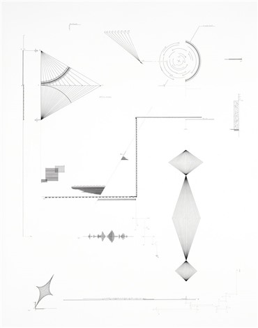 Works on paper, Timo Nasseri, Nine Firmaments Ex 2, 2015, 6773