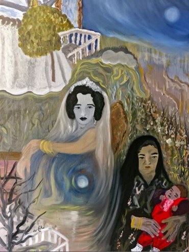 Painting, Saraanj, Bride of Acacia Clusters, , 79469