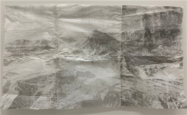 Printmaking, Nazanin Noroozi, Mount Damavand, 2019, 36716