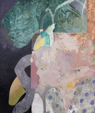 Painting, Pardis Amerian,  Swing Sisters, Shoulder Snakes, 2019, 77843