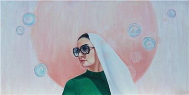 Painting, Setareh Hosseini, I Take a Look, 2015, 30465