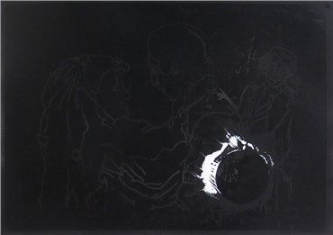 Painting, Elham Rokni, Paint Eclipse, 2015, 25121