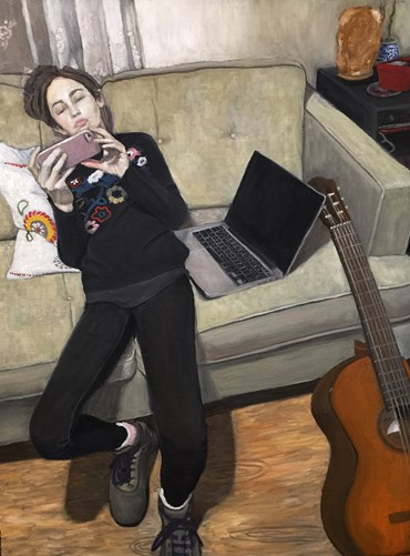 Painting, Makan Negahban, Tech, 2017, 77109