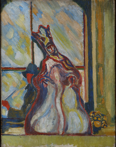 , Henri Gaudier Brzeska, A Study of the Plaster for Maria Carmi as Madonna, with self-portrait, 1912, 74758