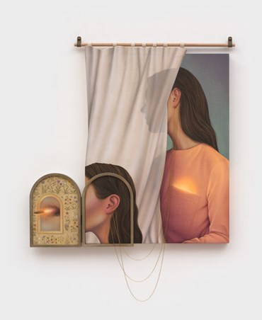 Arghavan Khosravi, Behind a Curtain, 2026, 0