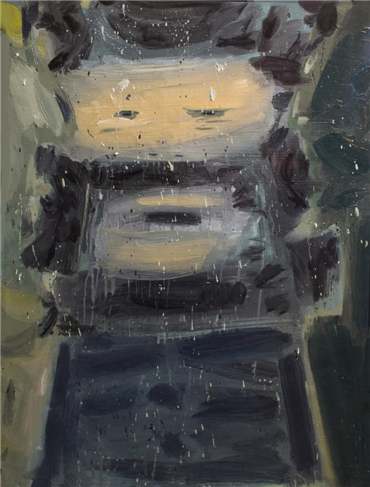 Painting, Amir Khojasteh, Sad Fighter #2, 2020, 25106