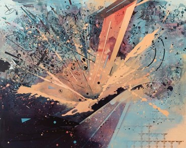 Painting, Sanahin Babajanians, Explosive, 2020, 52945