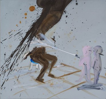 Painting, Tala Madani, Hose Down, 2021, 46030
