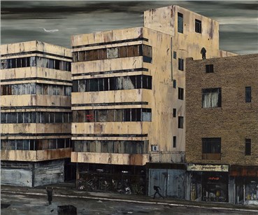 Painting, Javad Modaresi, Avenue, 2020, 30173