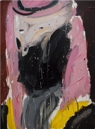 Painting, Amir Khojasteh, Leader 4, 2019, 27191