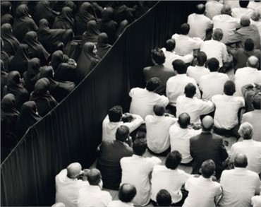Photography, Shirin Neshat, Crowd from Back, Close Up, 2000, 17262