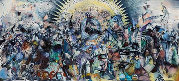 Painting, Ali Banisadr, Return to Mother, 2022, 83500