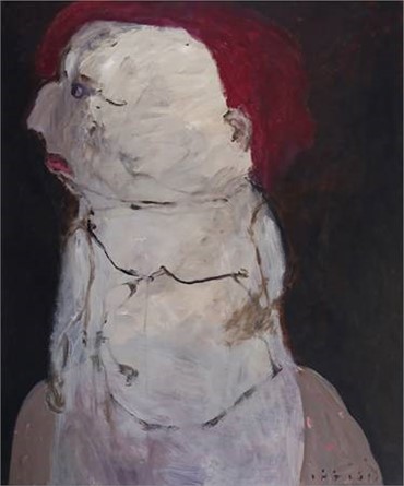 Painting, Raana Farnoud, Damaged, 2013, 5565