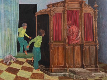 , Miyeon Yi, With Attentive Ears, He Awaits the Confession Yet to be Spoken, 2024, 74965