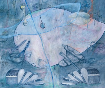 , Minoo Yal Sohrabi, Breadmaking Amidst a Mental Breakdown, 2024, 80485