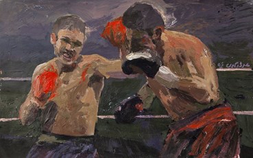 Painting, Ali Zakeri, The Eliminated or The Sons of God Series 5, 2017, 78819