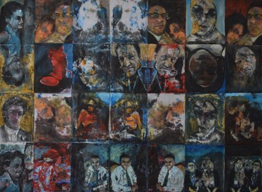 Painting, Malahat MohebKhah, Their Marriage, 2023, 76733