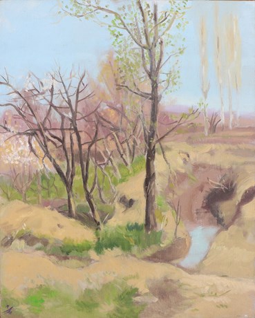 Painting, Akram Mahmoudi, Untitled, 2024, 75298