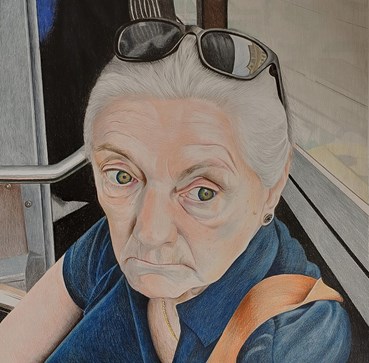 Mina Mohammadi Seresht, People in Front of Me 1, 2018, 0